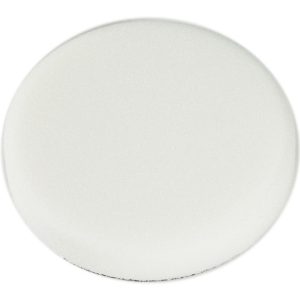 6.5" (inch) x 1.25" White Ultra Fine Polishing Prepolymer Dual Action Foam Pad