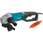 Makita - 11 Amp 5 in. Corded Electronic Stone Polisher with Splash Guard