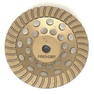 6" x 5/8"-11 Gold Cup Wheel (Coarse)